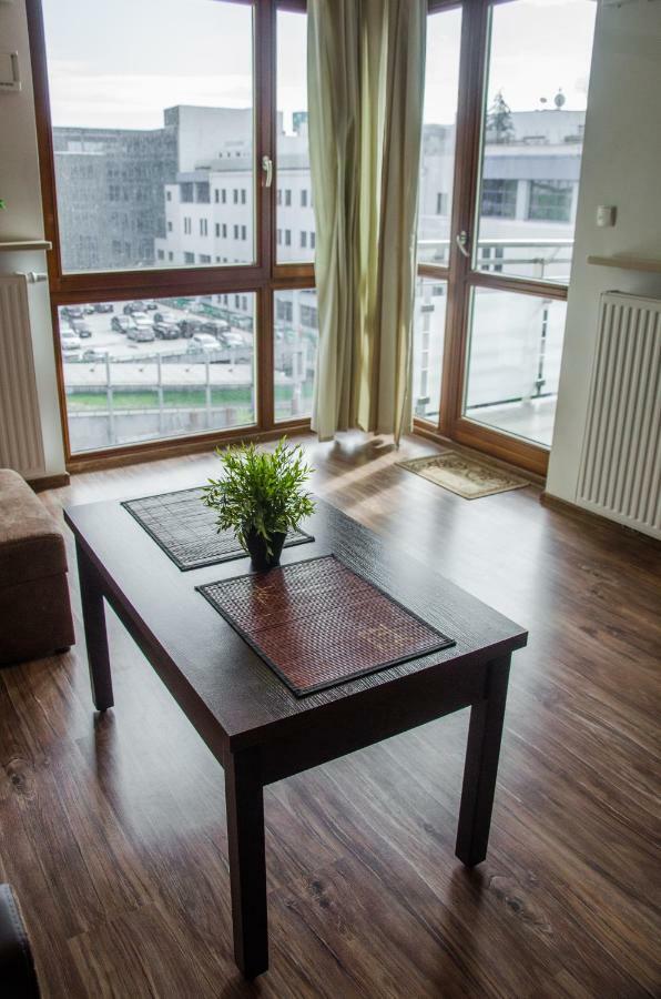 Apartament Centrum Gieldowa Warschau Exterior foto
