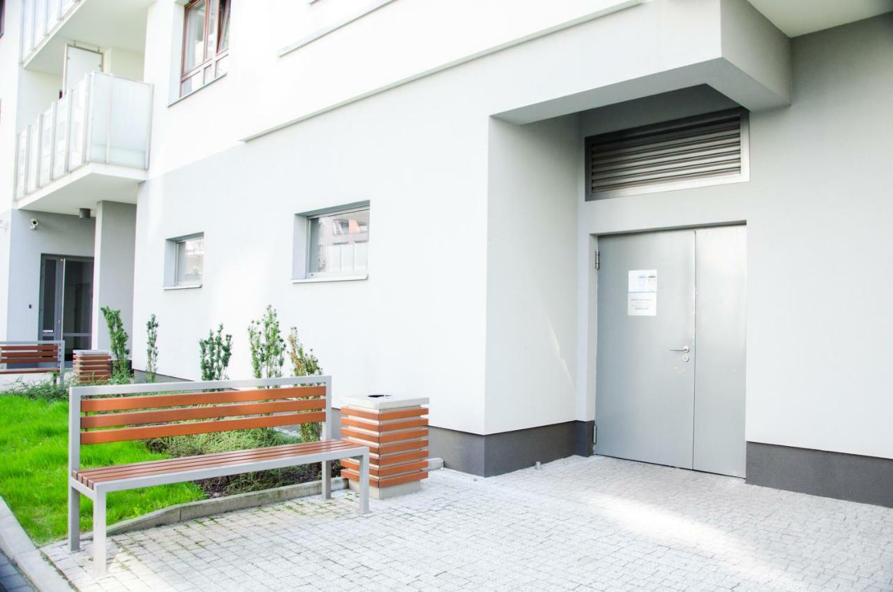 Apartament Centrum Gieldowa Warschau Exterior foto